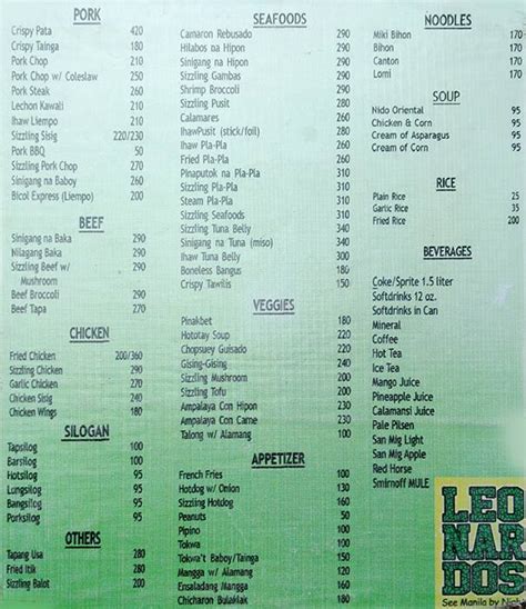 Leonardo's pub & bar, Antipolo .
